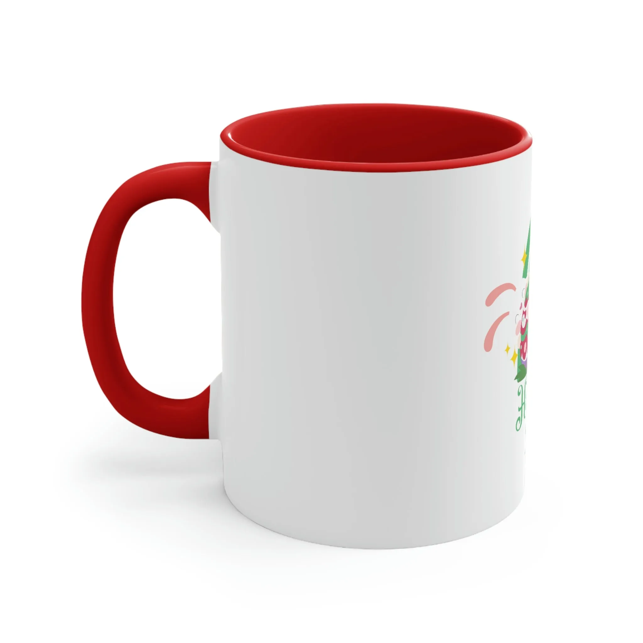 Abrosexual Flag Accent Coffee Mug Easter Festival - Happy Easter 2023