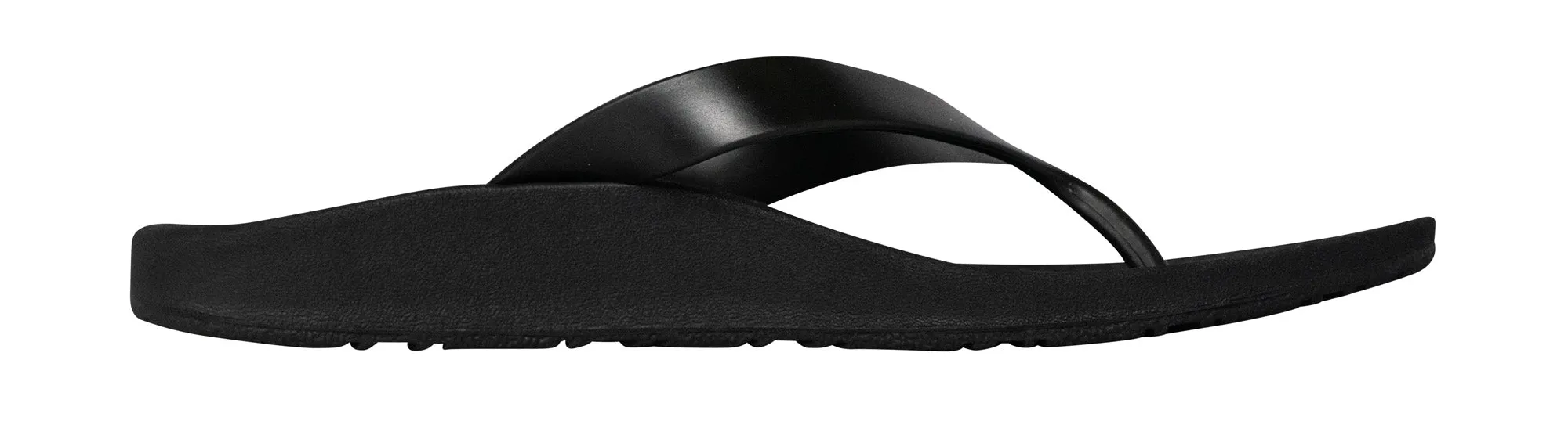 Balance Orthotic Flip Flops Black