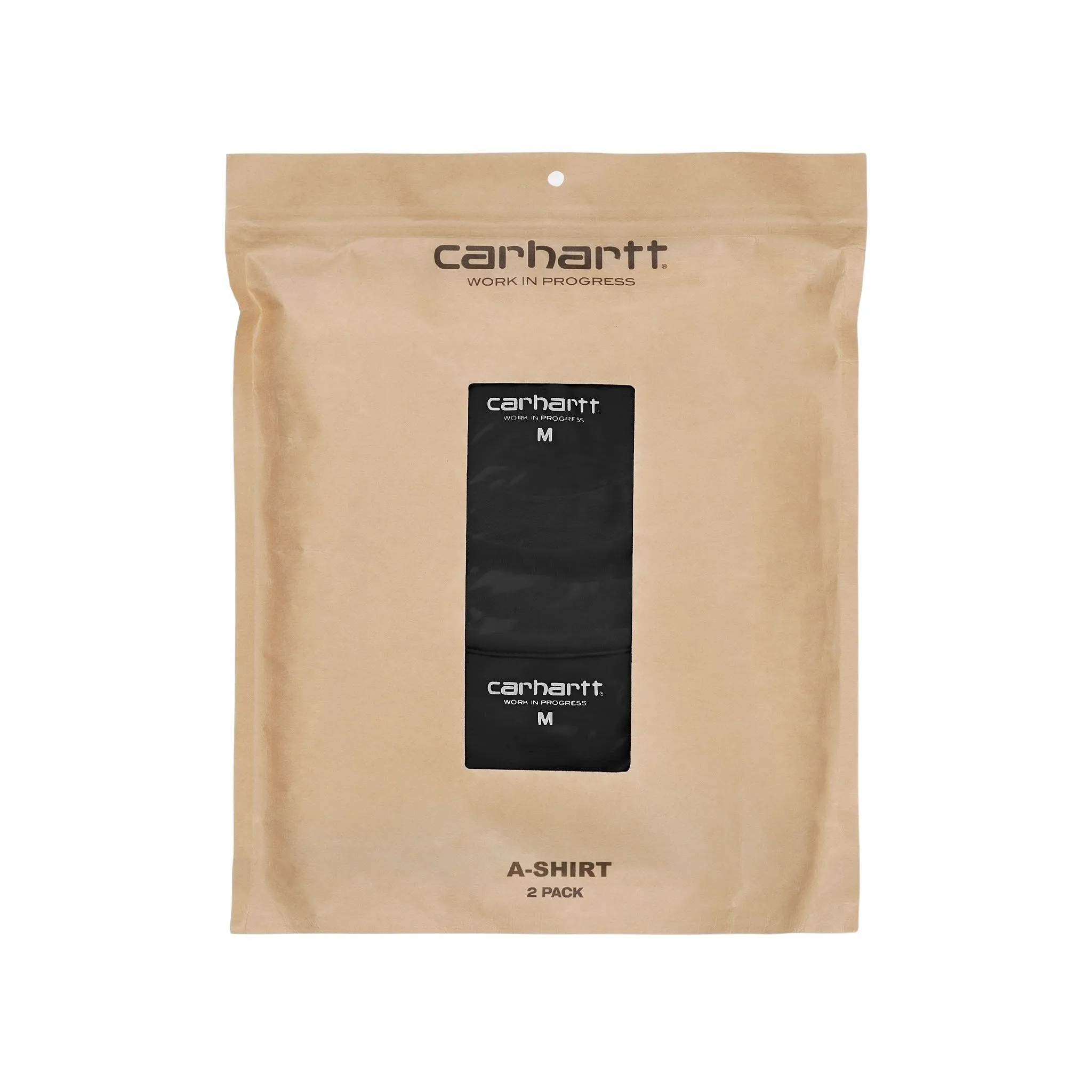 Carhartt WIP A-Shirt 2 Pack - Black