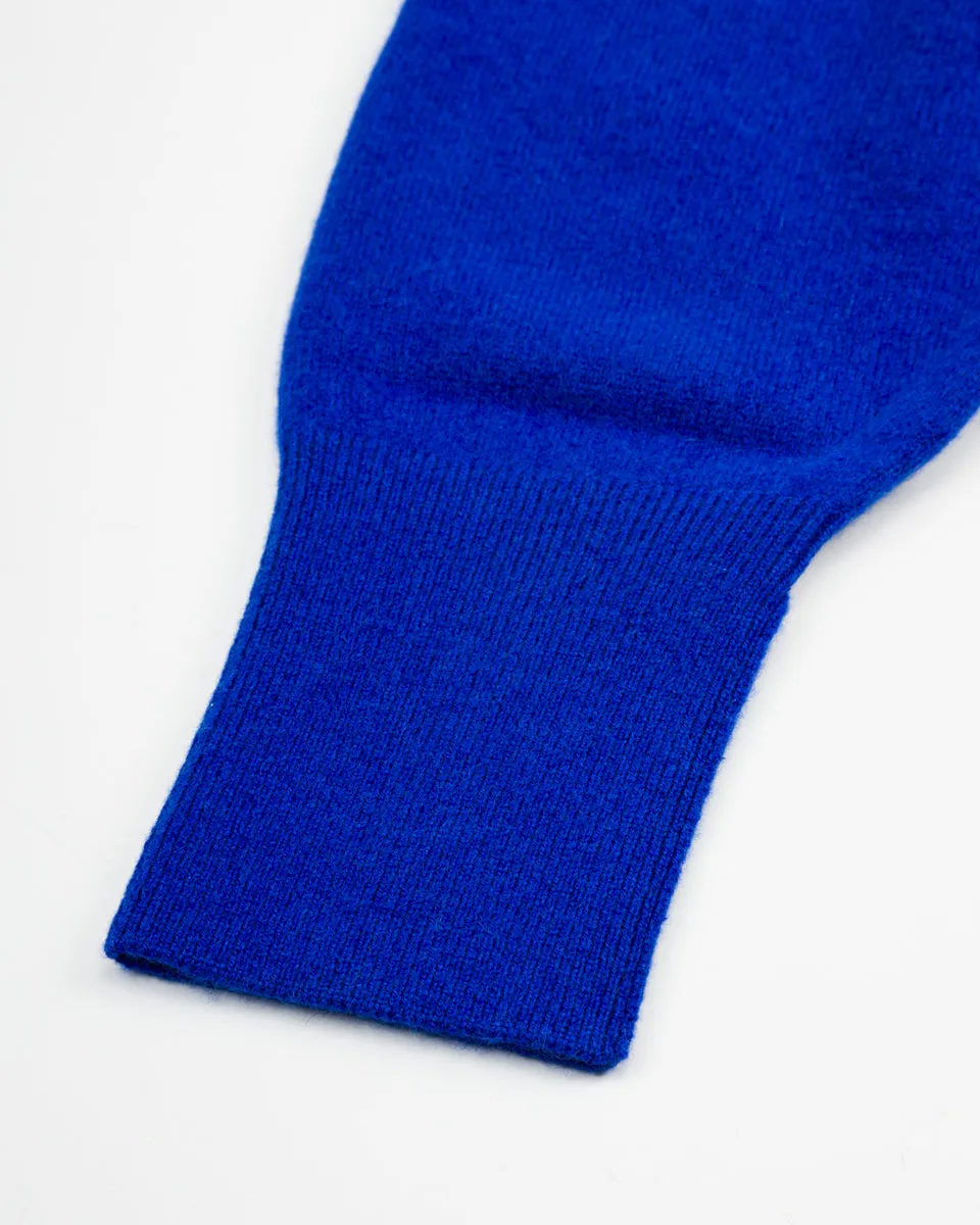 Cashmere V Pullover - Royal Blue 10