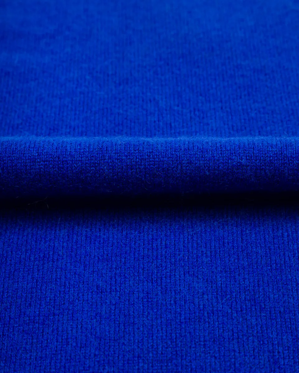 Cashmere V Pullover - Royal Blue 10