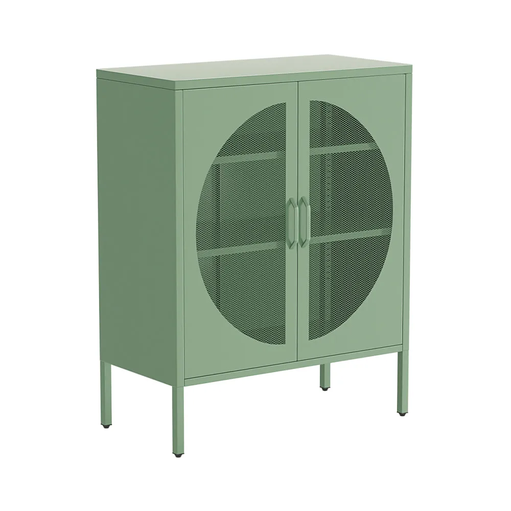 Cipher Metal Buffet Sideboard Cabinet - Green