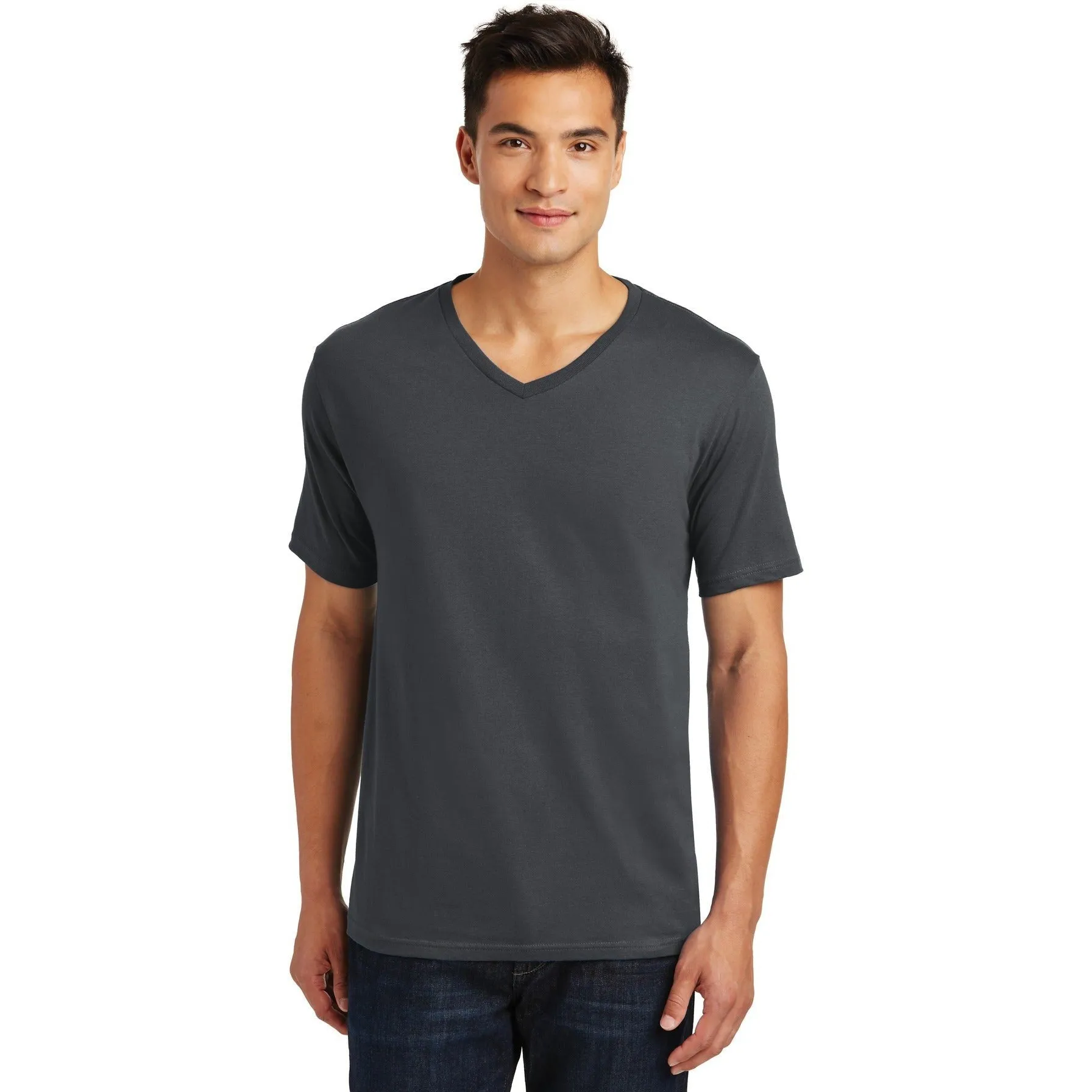 CLOSEOUT - District Made Mens Perfect Weight V-Neck Tee