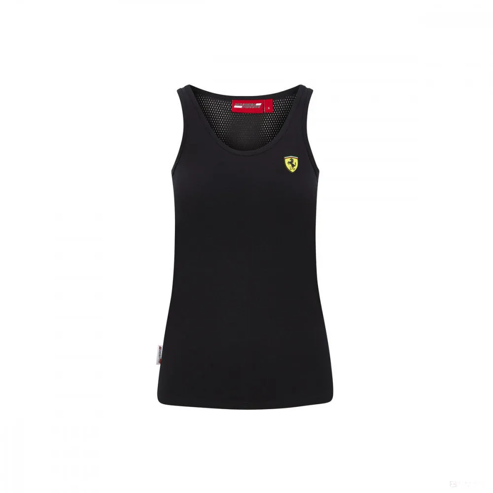 Ferrari Womens Top, Top, Black, 2020