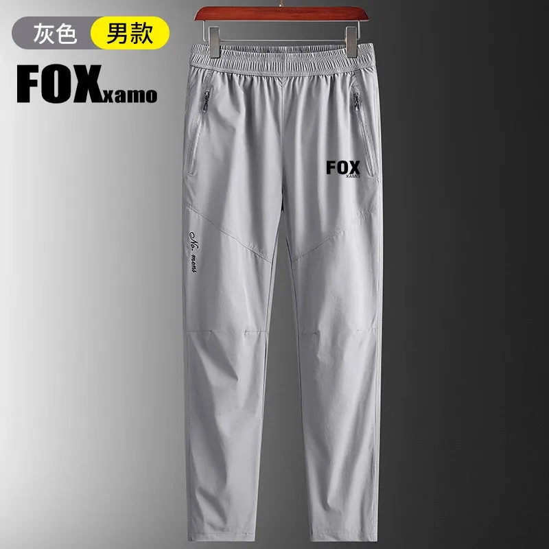 Fox Xamo Men Cycling Hiking Pants Camping Trekking Climbing Mountaineering Cargo Pants Outdoor Sports Waterproof Trousers Spring