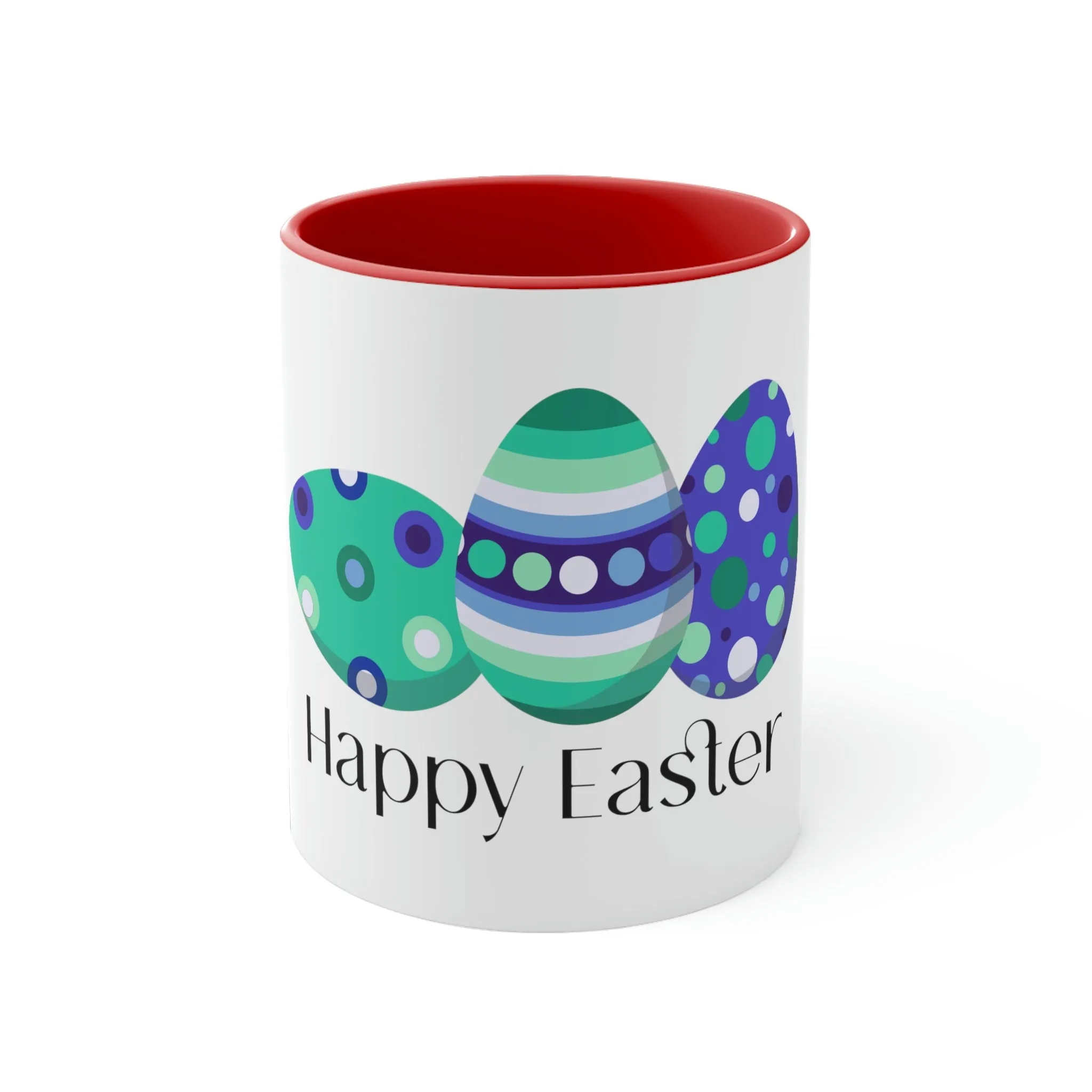 Gay Flag Accent Coffee Mug Easter Festival - Happy Easter