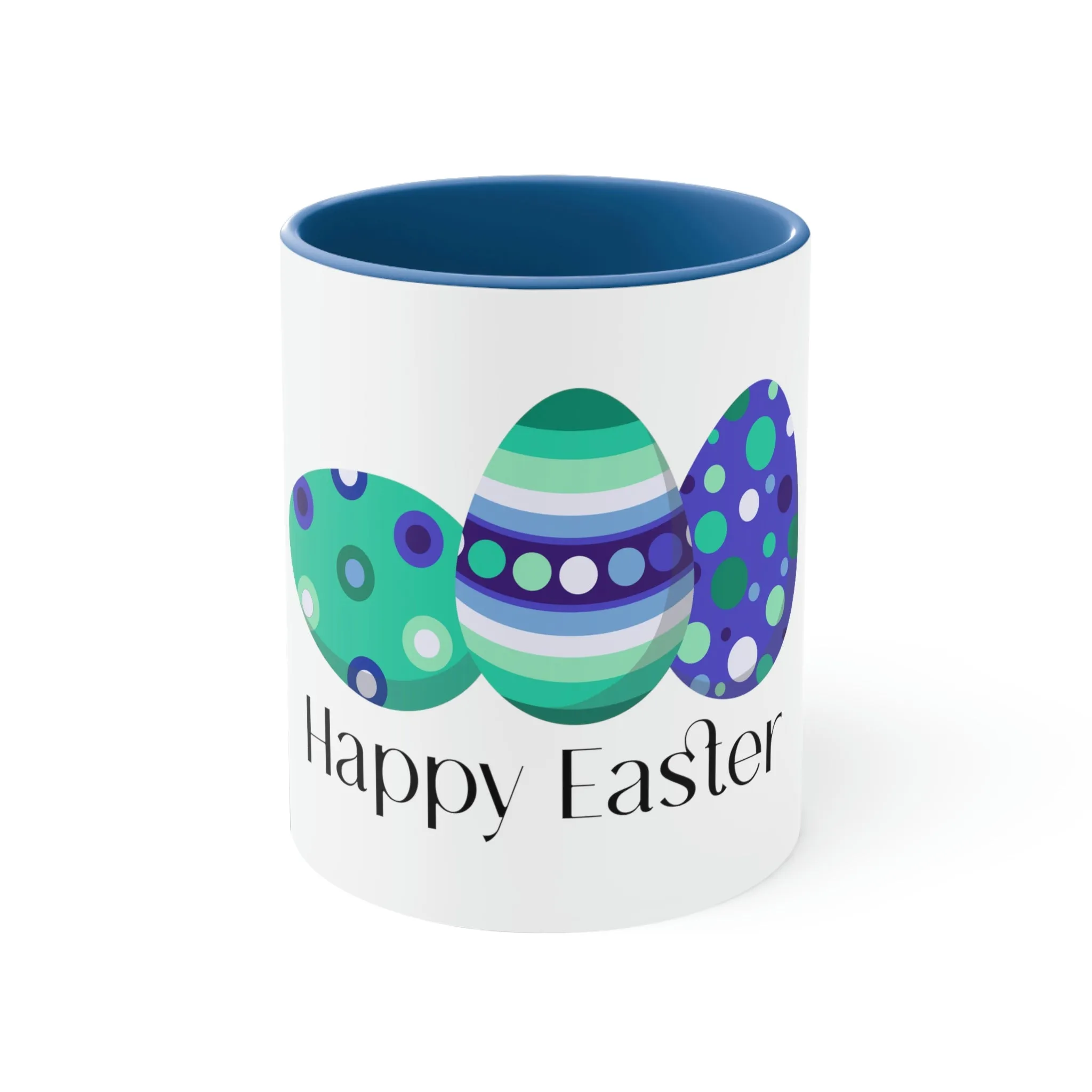 Gay Flag Accent Coffee Mug Easter Festival - Happy Easter