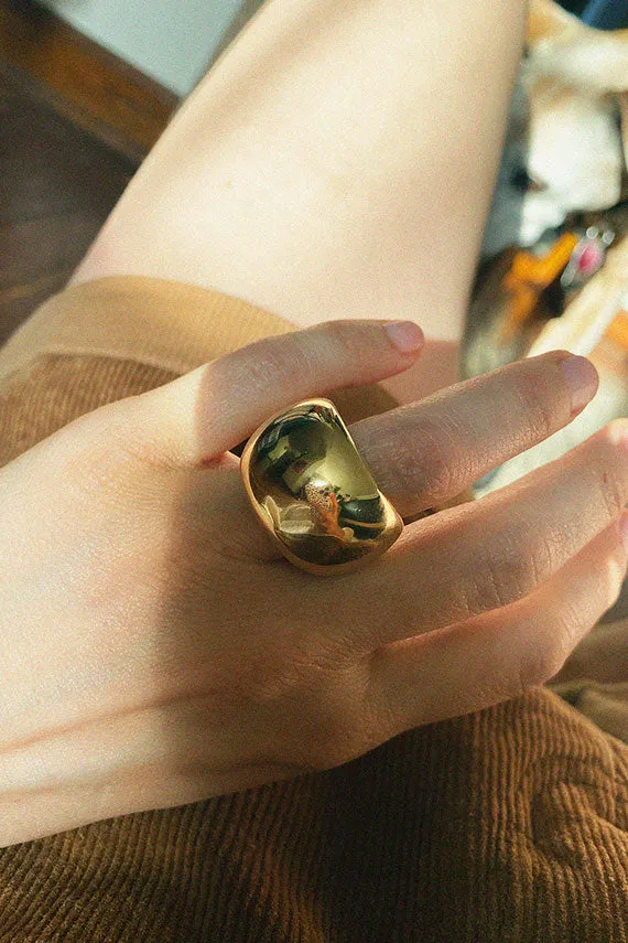 Gold Tone Hanna Ring