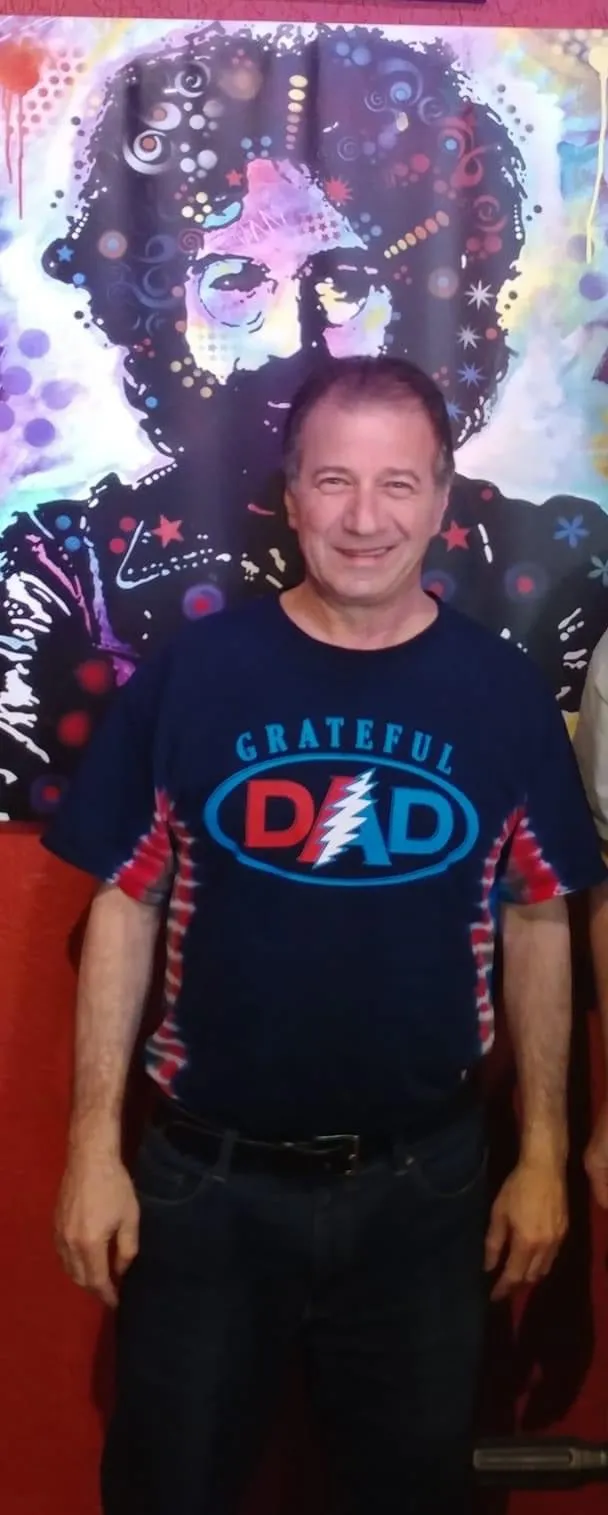 Grateful Dad Tie Dye t-shirt