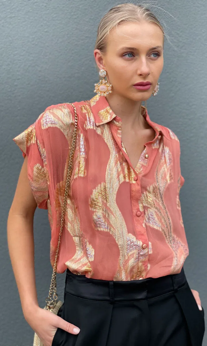 Hoss Mistique Shirt - Gold Apricot