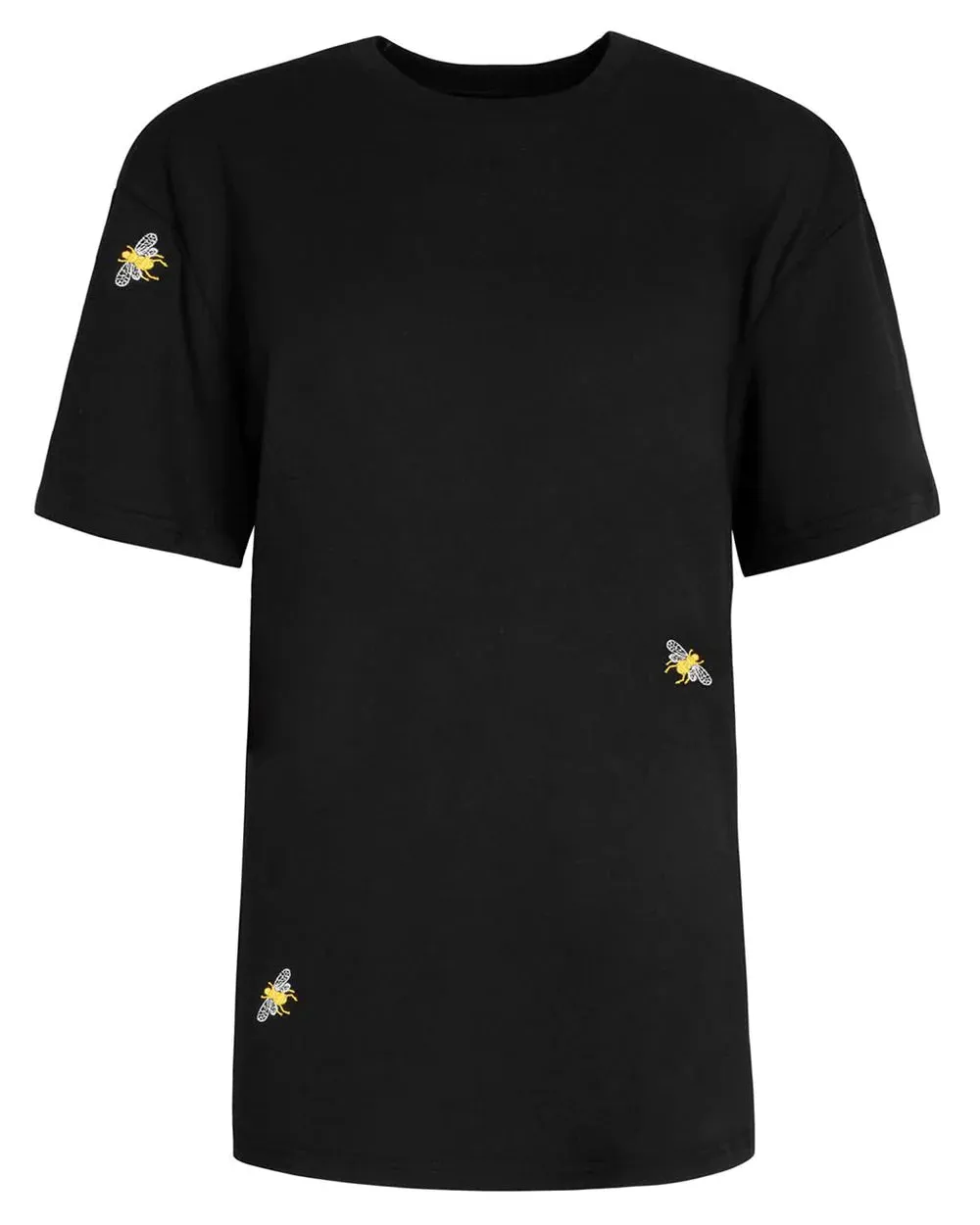 Ingmarson Bee Embroidered T-Shirt Black