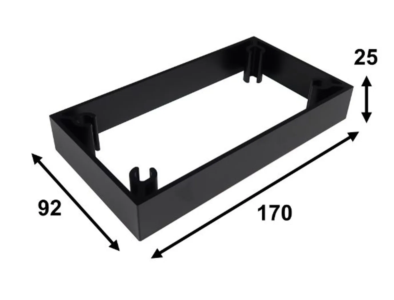 Lagun Carbon Extension Bracket at Base