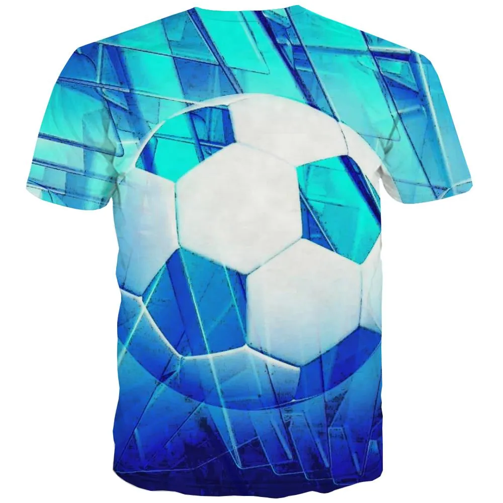 Lawn T-shirt Men Football T-shirts Graphic Athletics T-shirts 3d Stadium Tshirts Casual