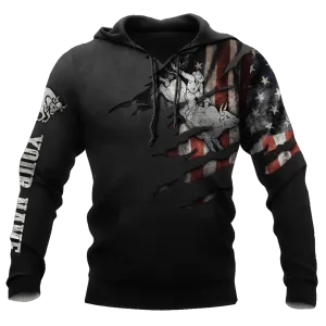 Personalized Name Bull Riding Unisex Hoodies American Bull Rider Hoodie