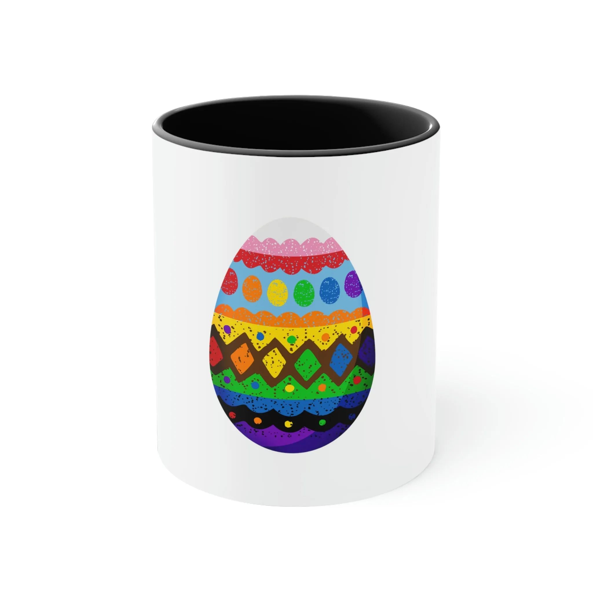 Progress Flag Accent Coffee Mug Easter Festival - Easter Egg