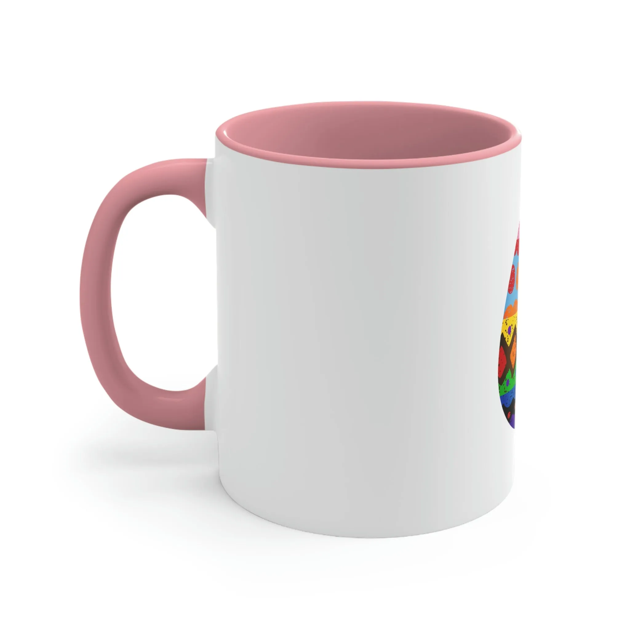 Progress Flag Accent Coffee Mug Easter Festival - Easter Egg