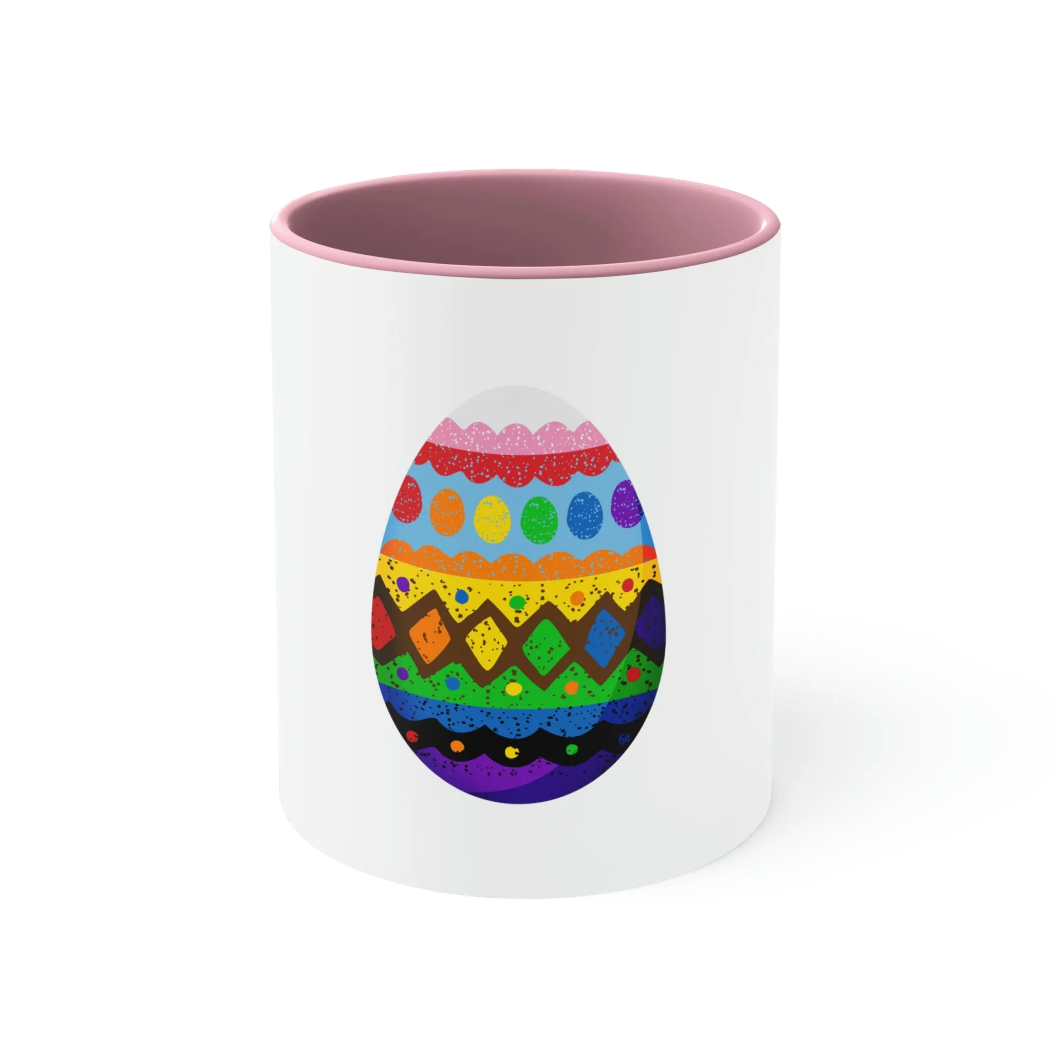 Progress Flag Accent Coffee Mug Easter Festival - Easter Egg