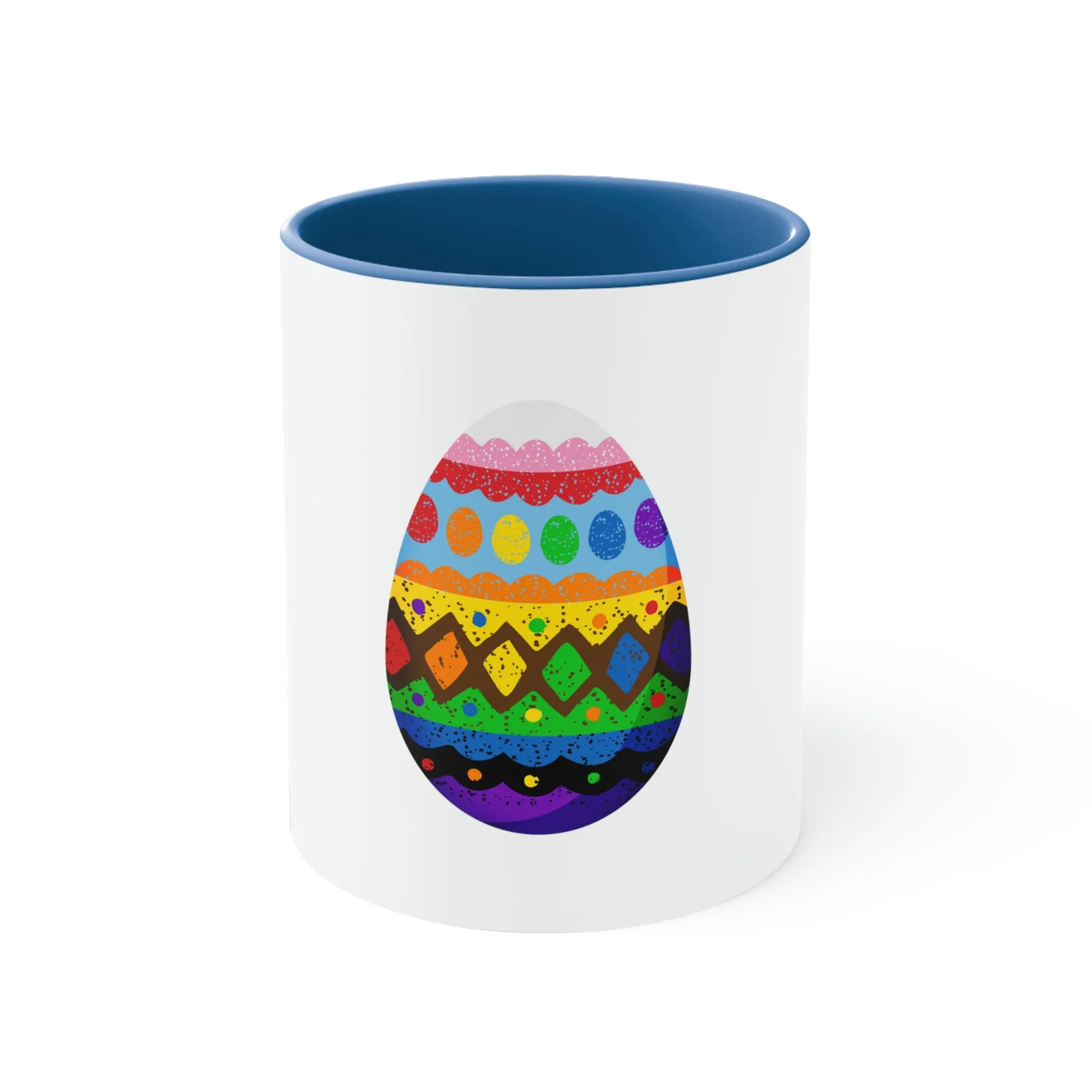 Progress Flag Accent Coffee Mug Easter Festival - Easter Egg