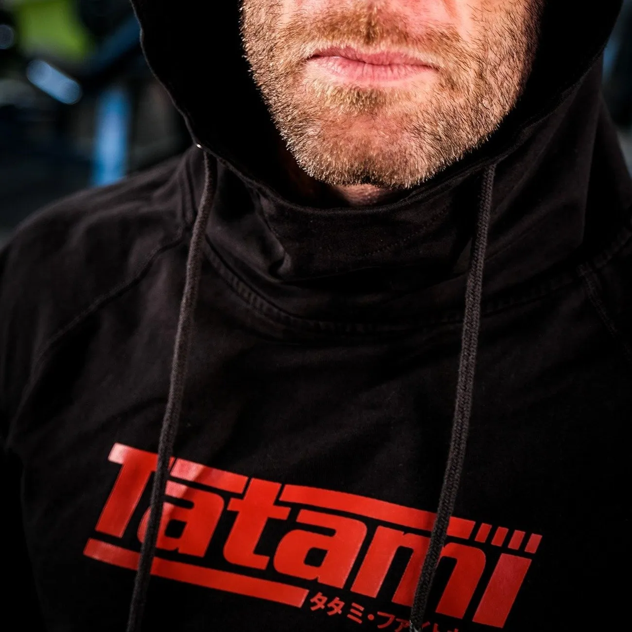 TATAMI Logo Hoodie - Black & Red