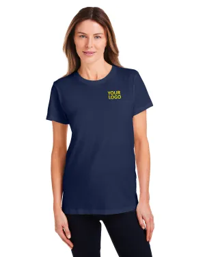 Under Armour Ladies Athletic 2.0 Custom T-Shirts, Medium Navy